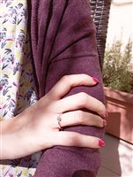 Anello Damiani Donna Scelgo Te in Oro bianco Diamante 20084401 - 20084401